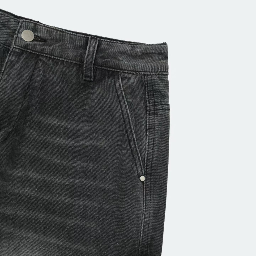 垂墜感Baggy牛仔寬褲