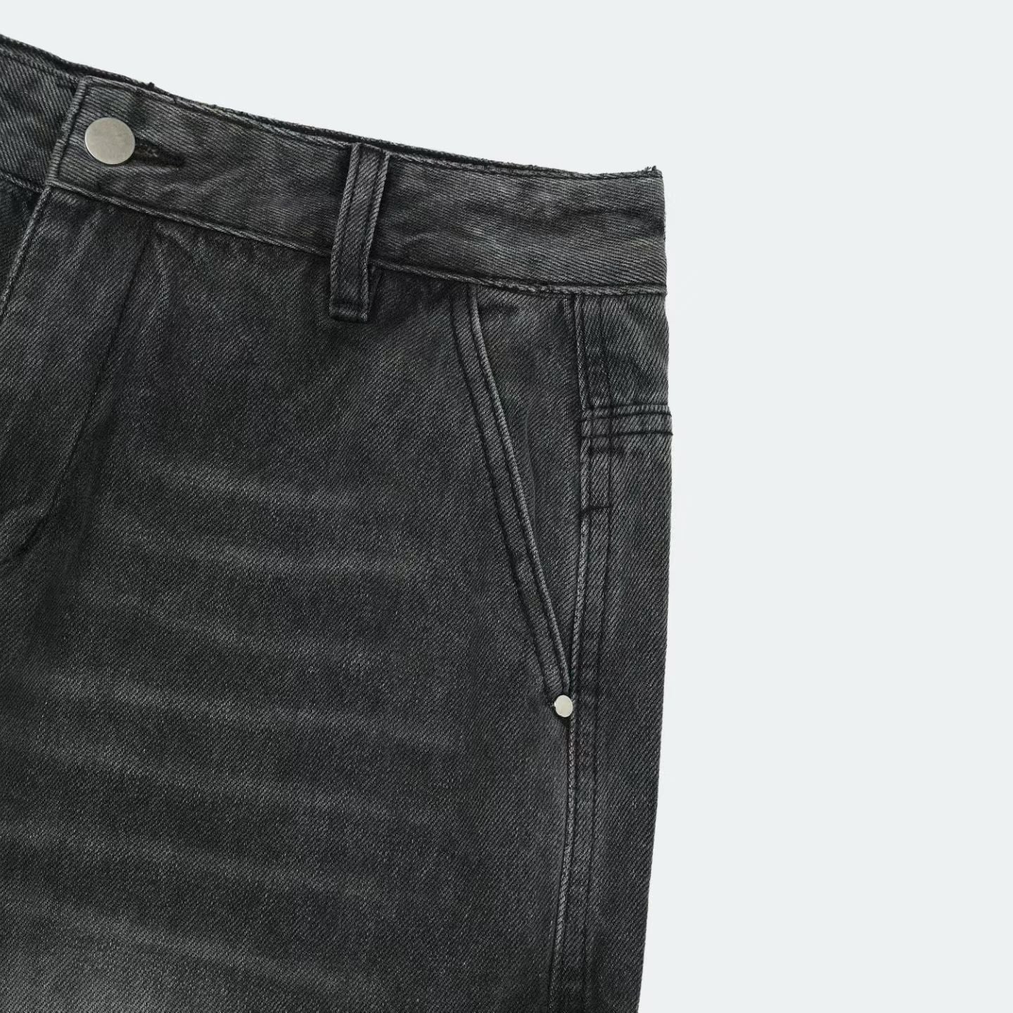 垂墜感Baggy牛仔寬褲