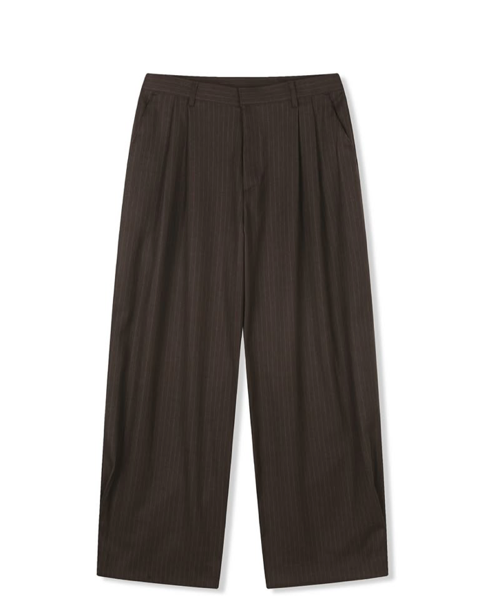 休閒風暗紋西褲