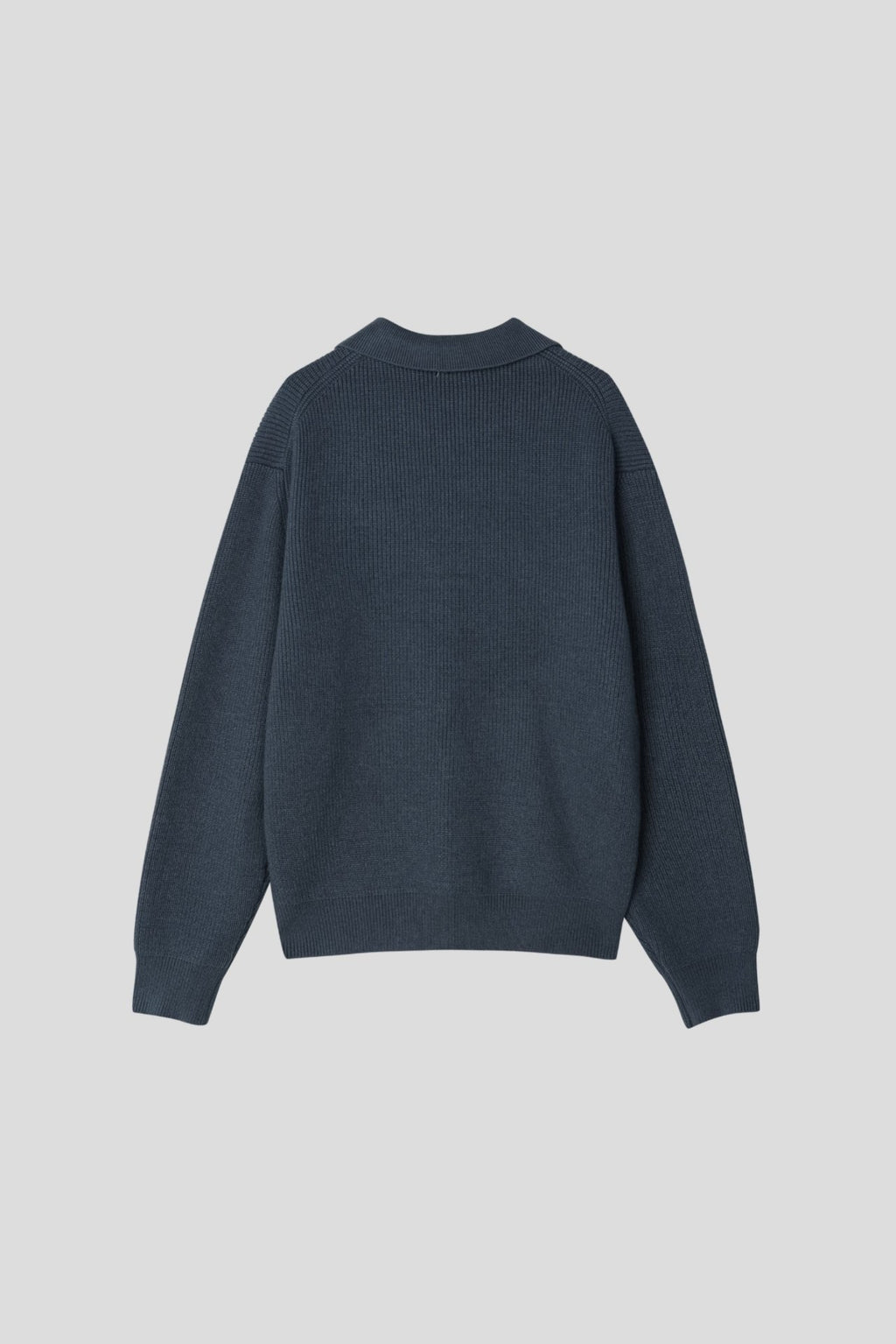 半拉鍊長袖針織冷衫