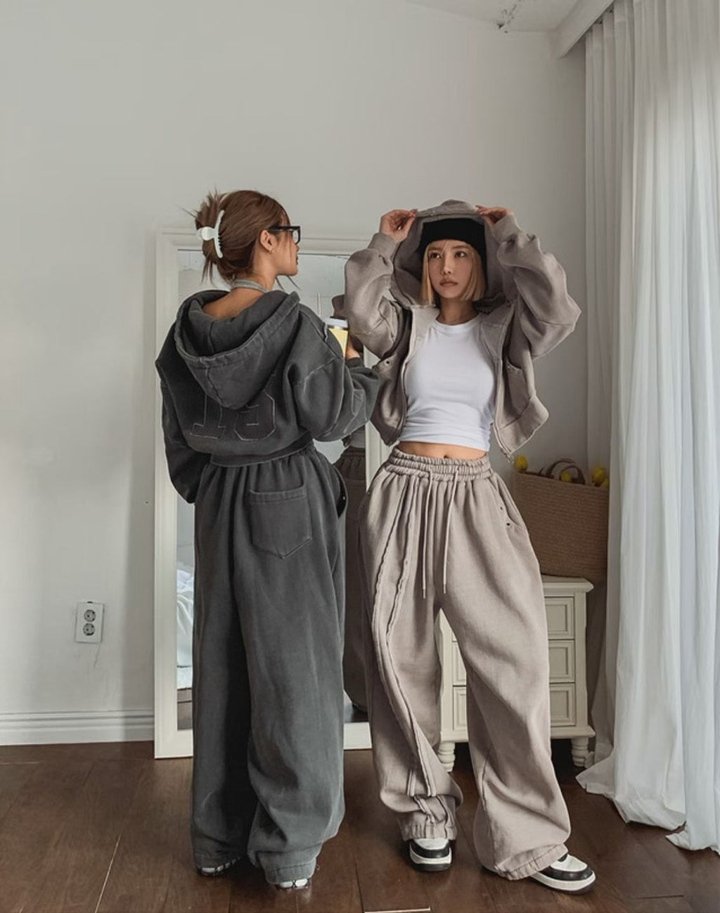 型格拼布感短版外套