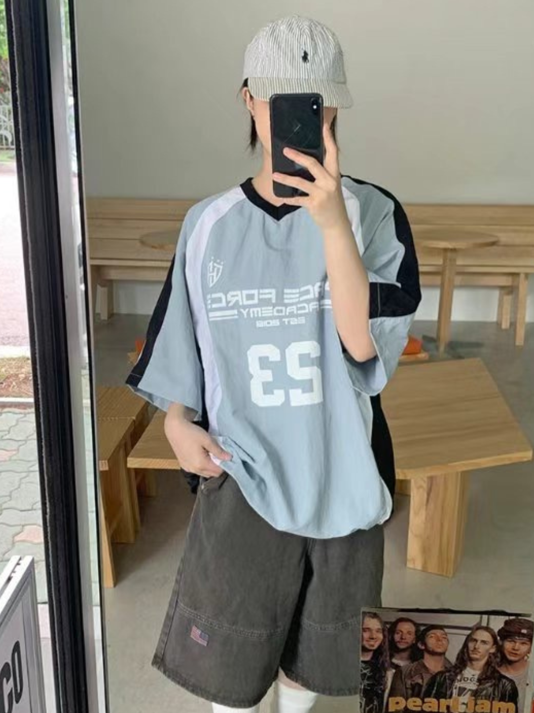 👦🏻👧🏻可穿 - 束腰拼色尼龍球衣