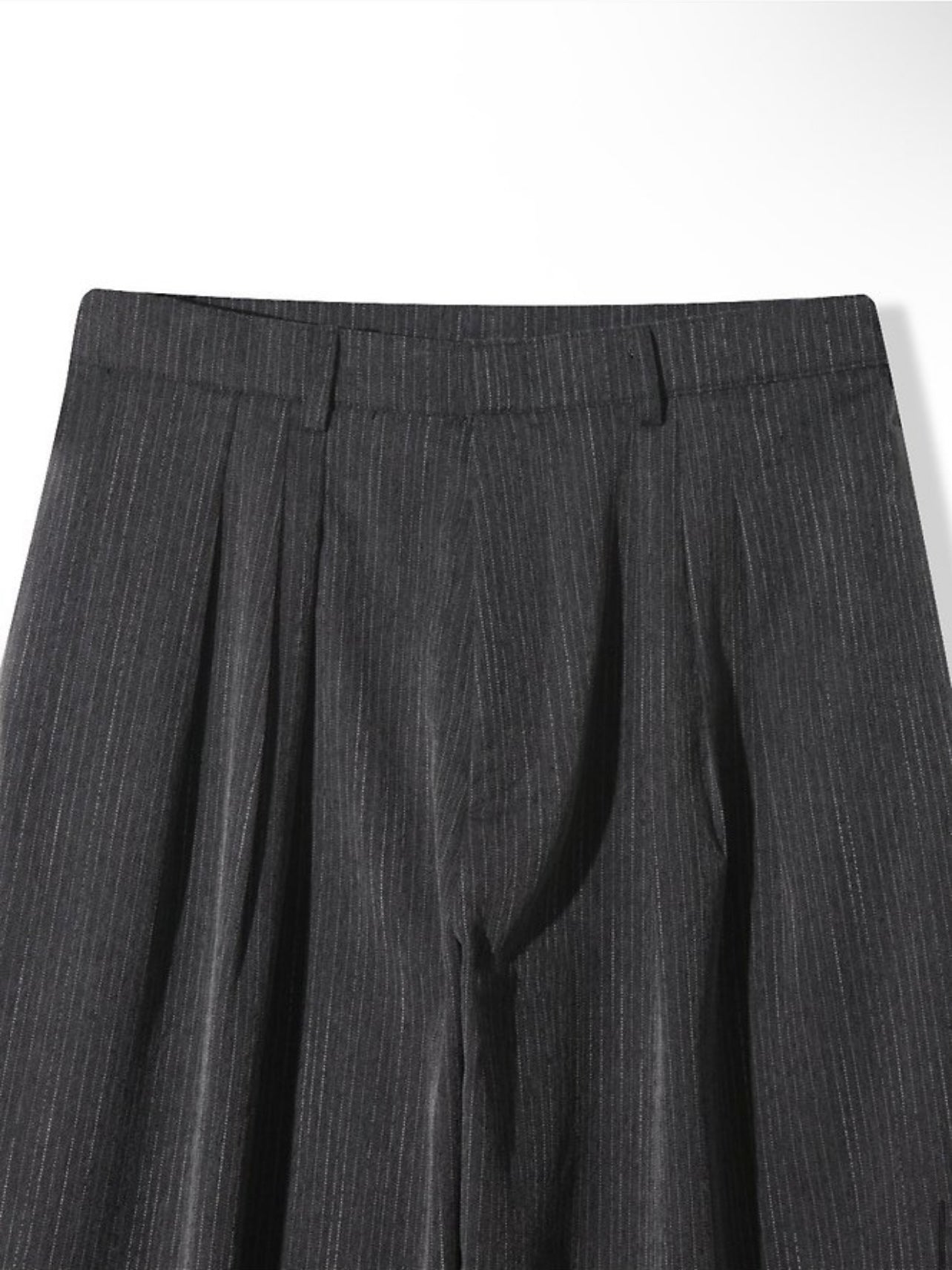 👦🏻👧🏻可穿 - 人字紋條紋休閒闊腳褲