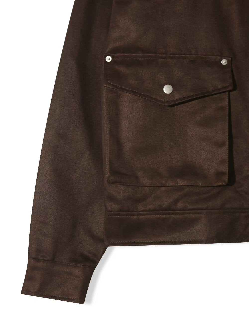 塗層絨面革夾克