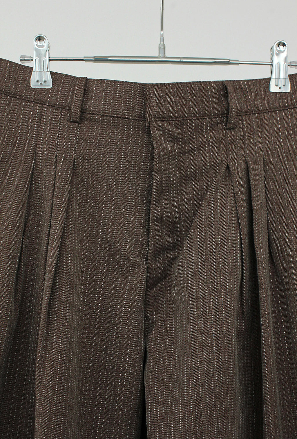 👦🏻👧🏻可穿 - 人字紋條紋休閒闊腳褲