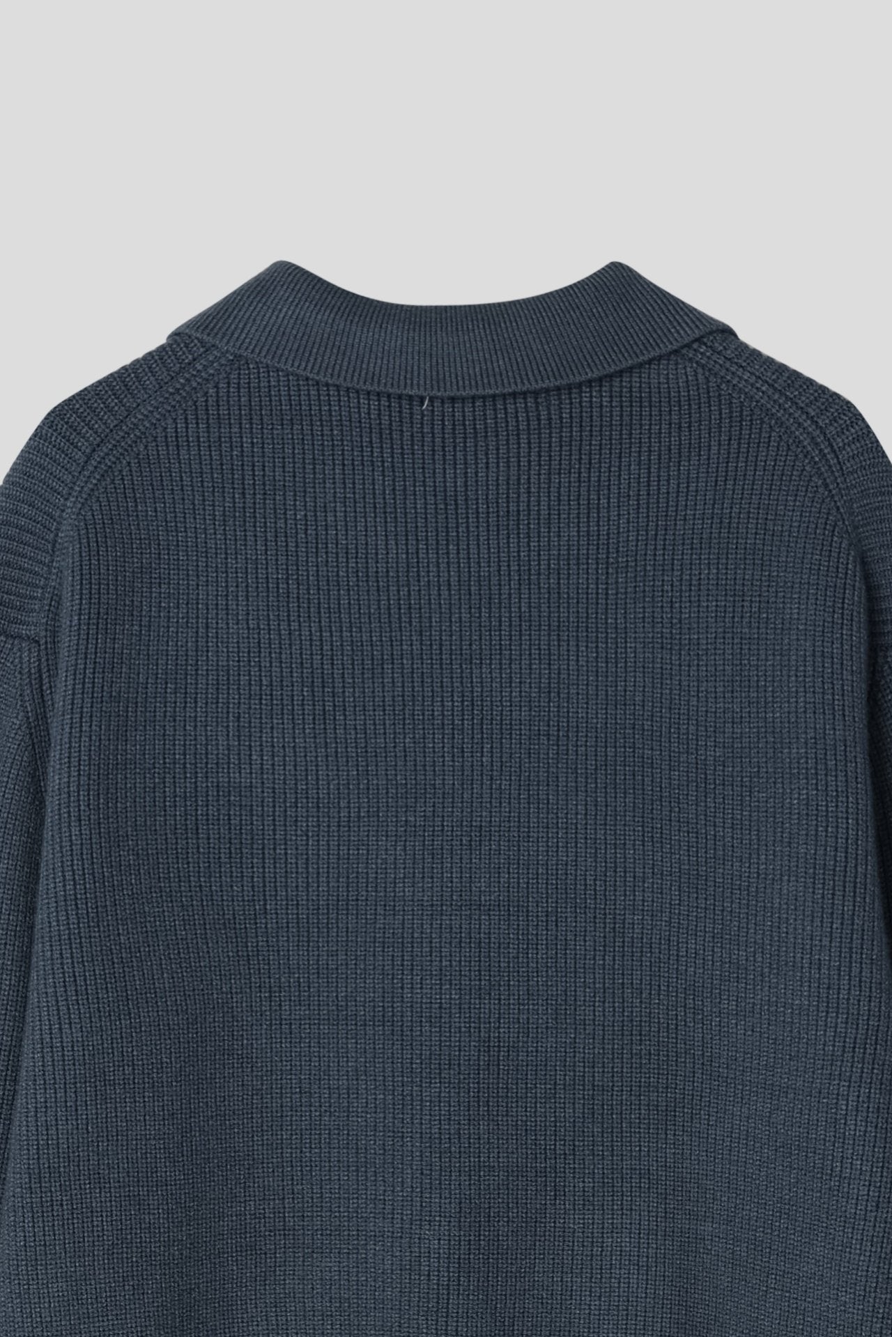 半拉鍊長袖針織冷衫