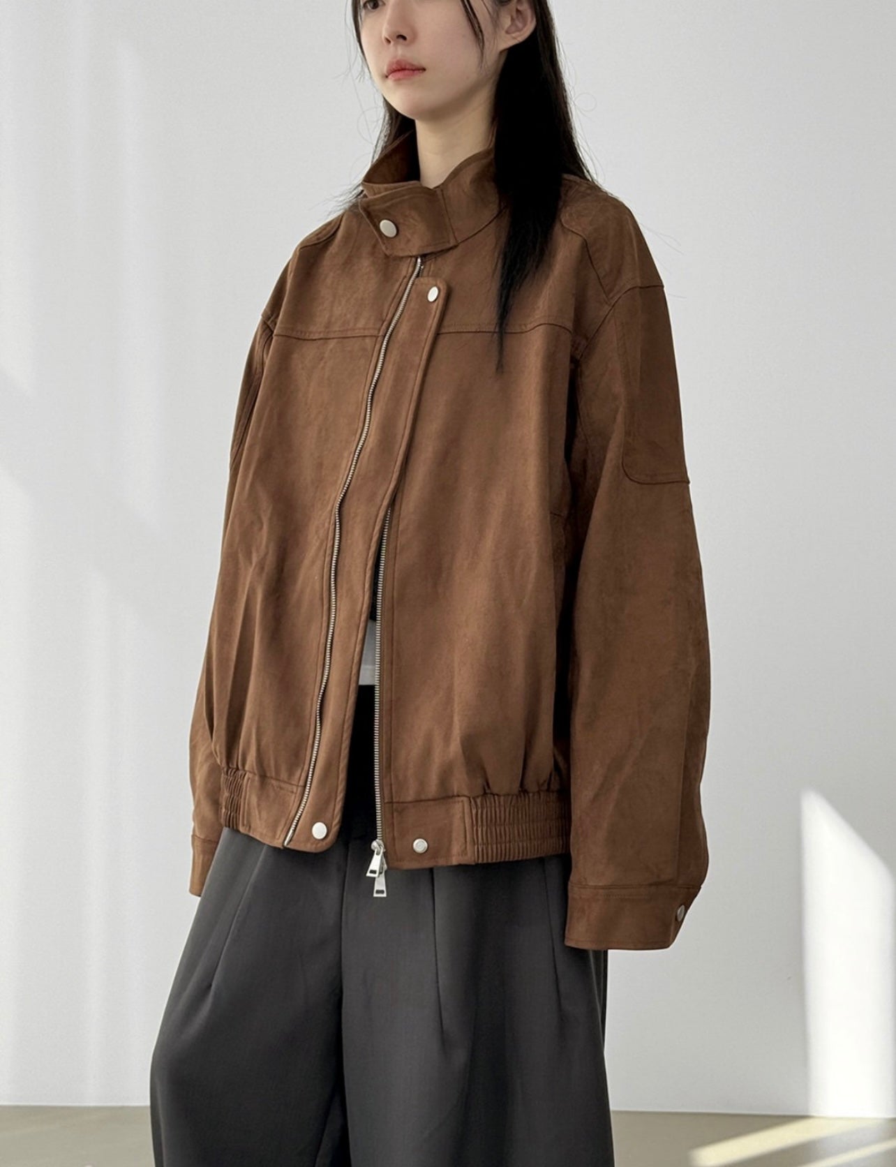 👦🏻👧🏻可穿 - 麂皮外套