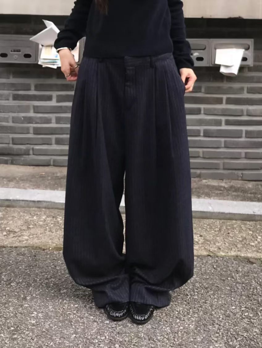 休閒風暗紋西褲