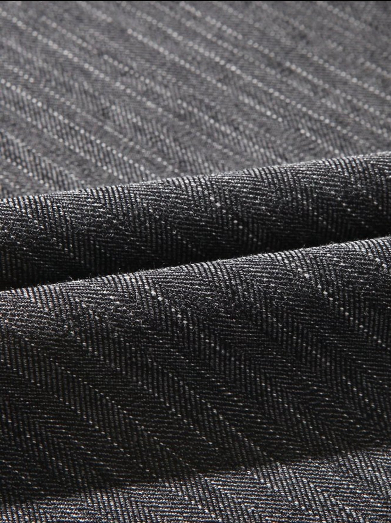 👦🏻👧🏻可穿 - 人字紋條紋休閒闊腳褲