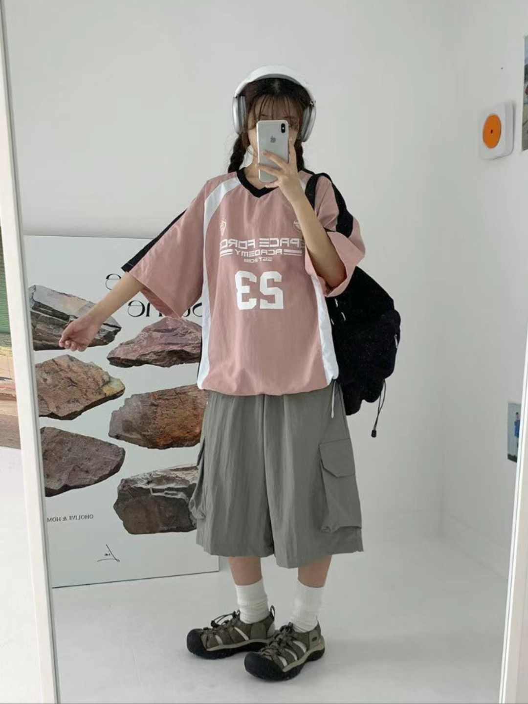👦🏻👧🏻可穿 - 束腰拼色尼龍球衣