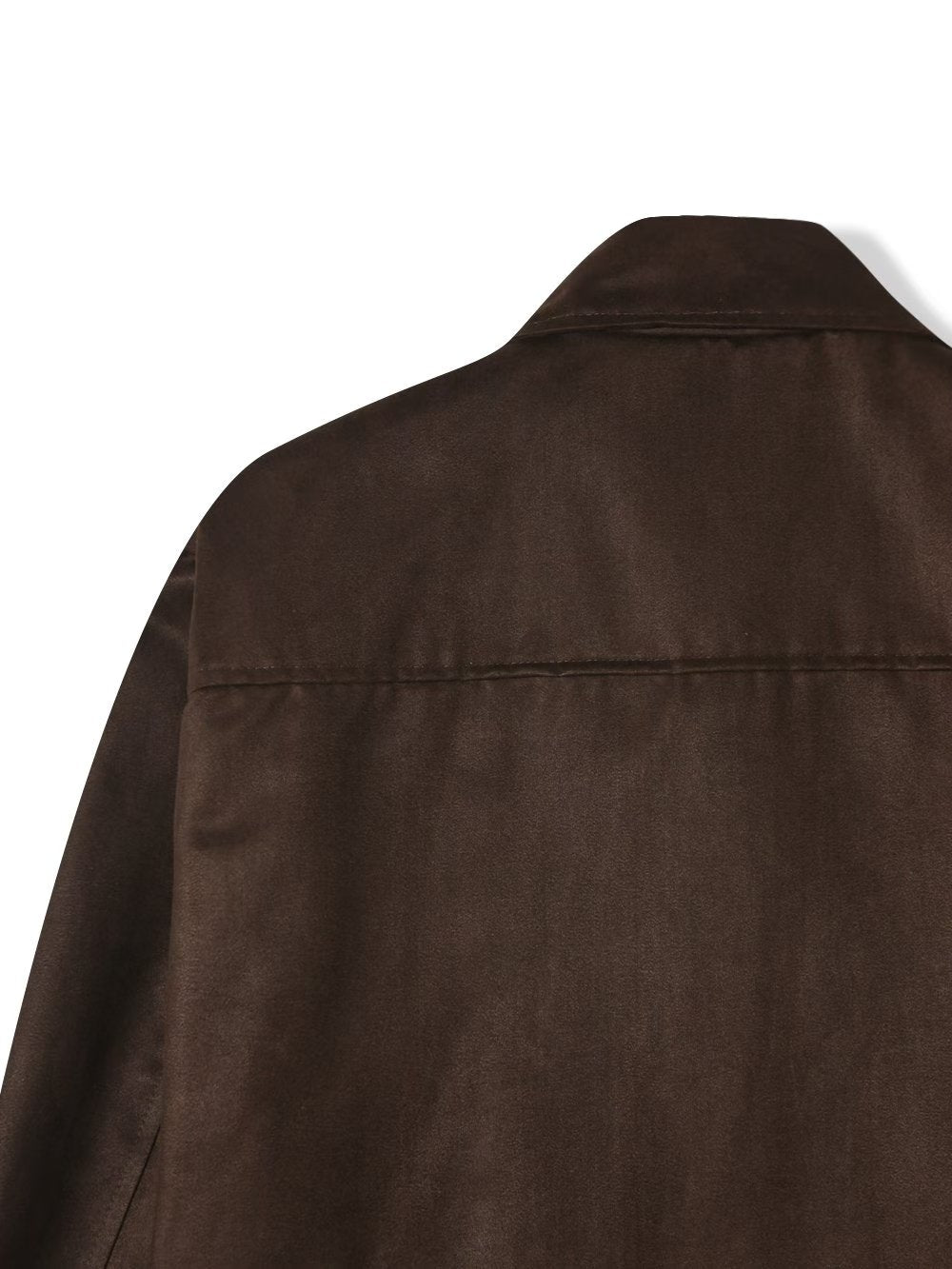 塗層絨面革夾克