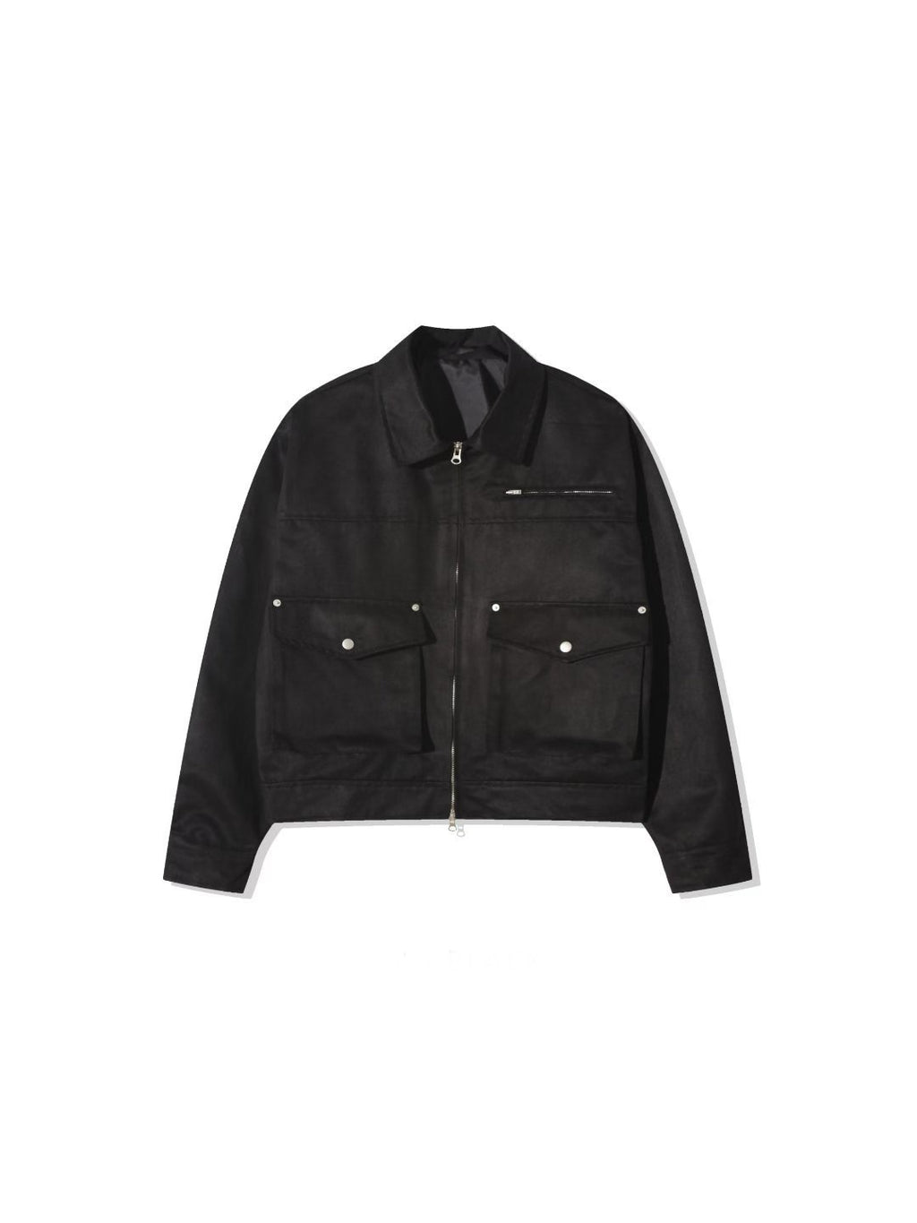 塗層絨面革夾克