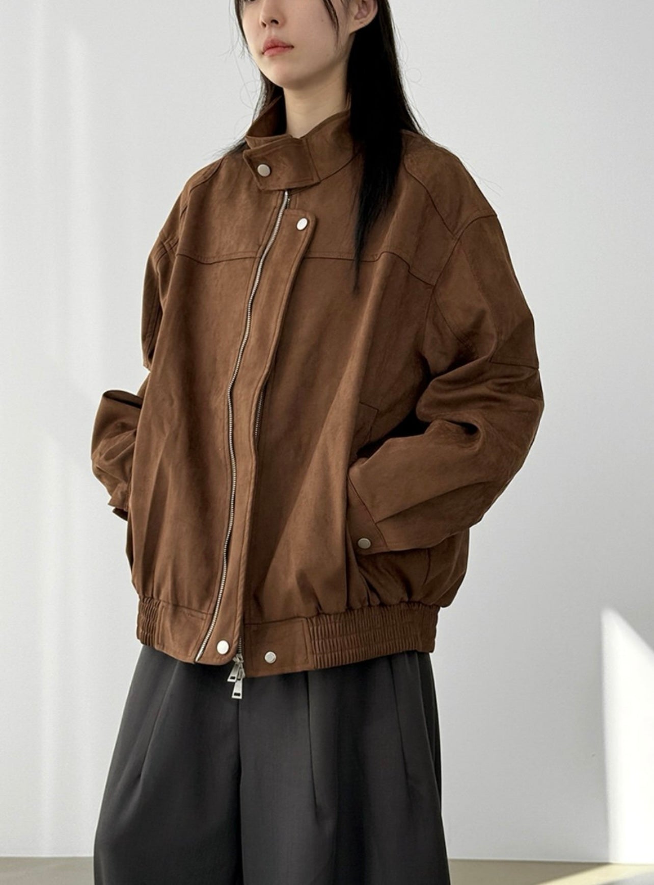 👦🏻👧🏻可穿 - 麂皮外套