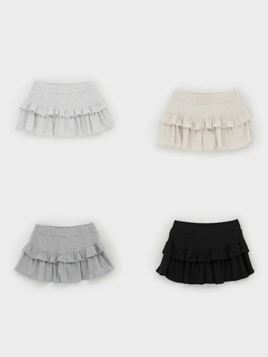 Balletcore低腰短裙