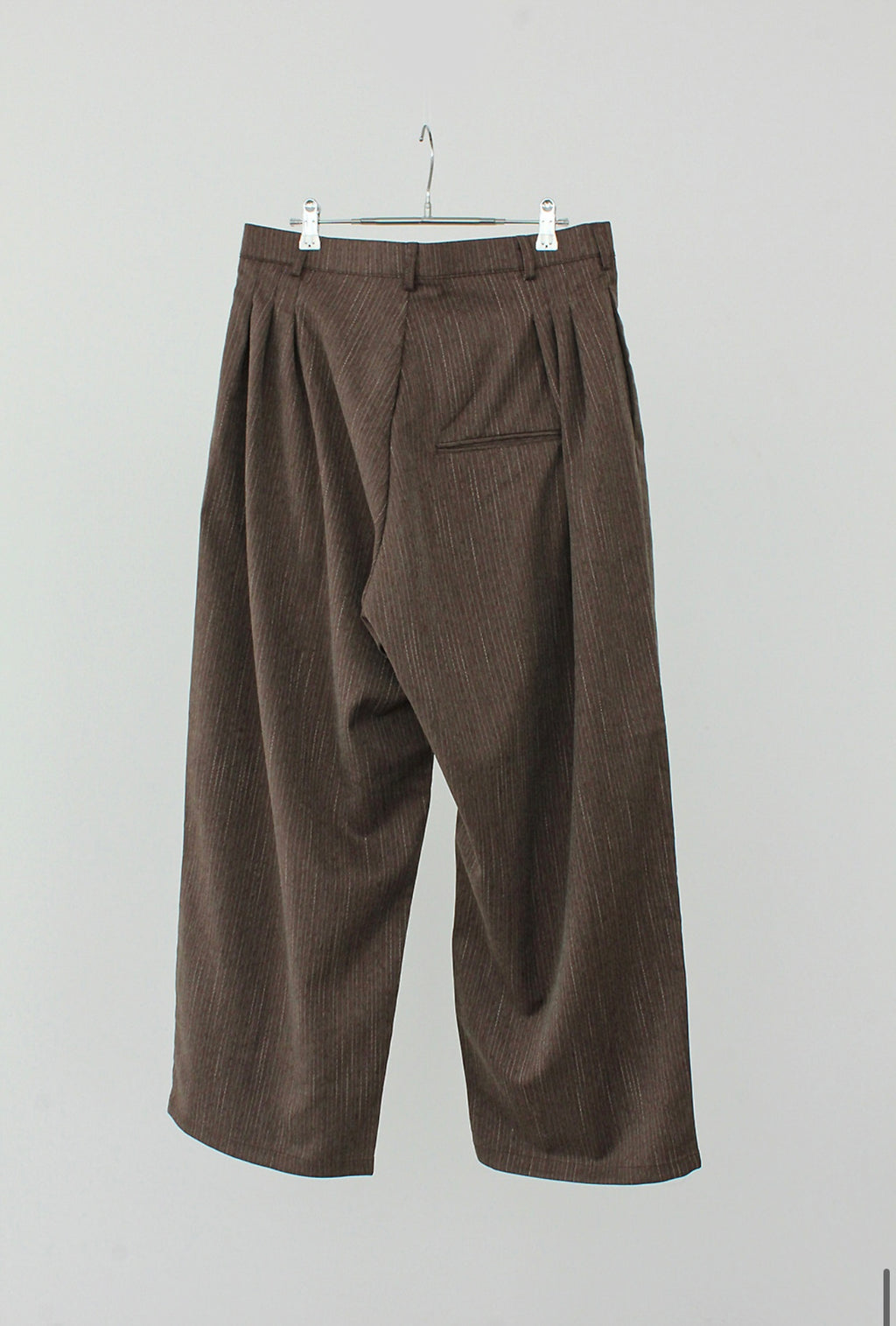 👦🏻👧🏻可穿 - 人字紋條紋休閒闊腳褲