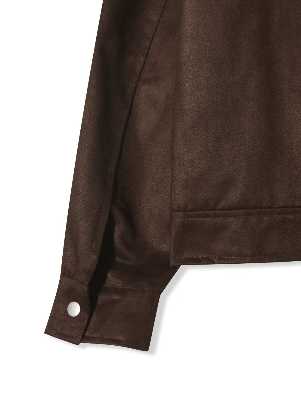 塗層絨面革夾克