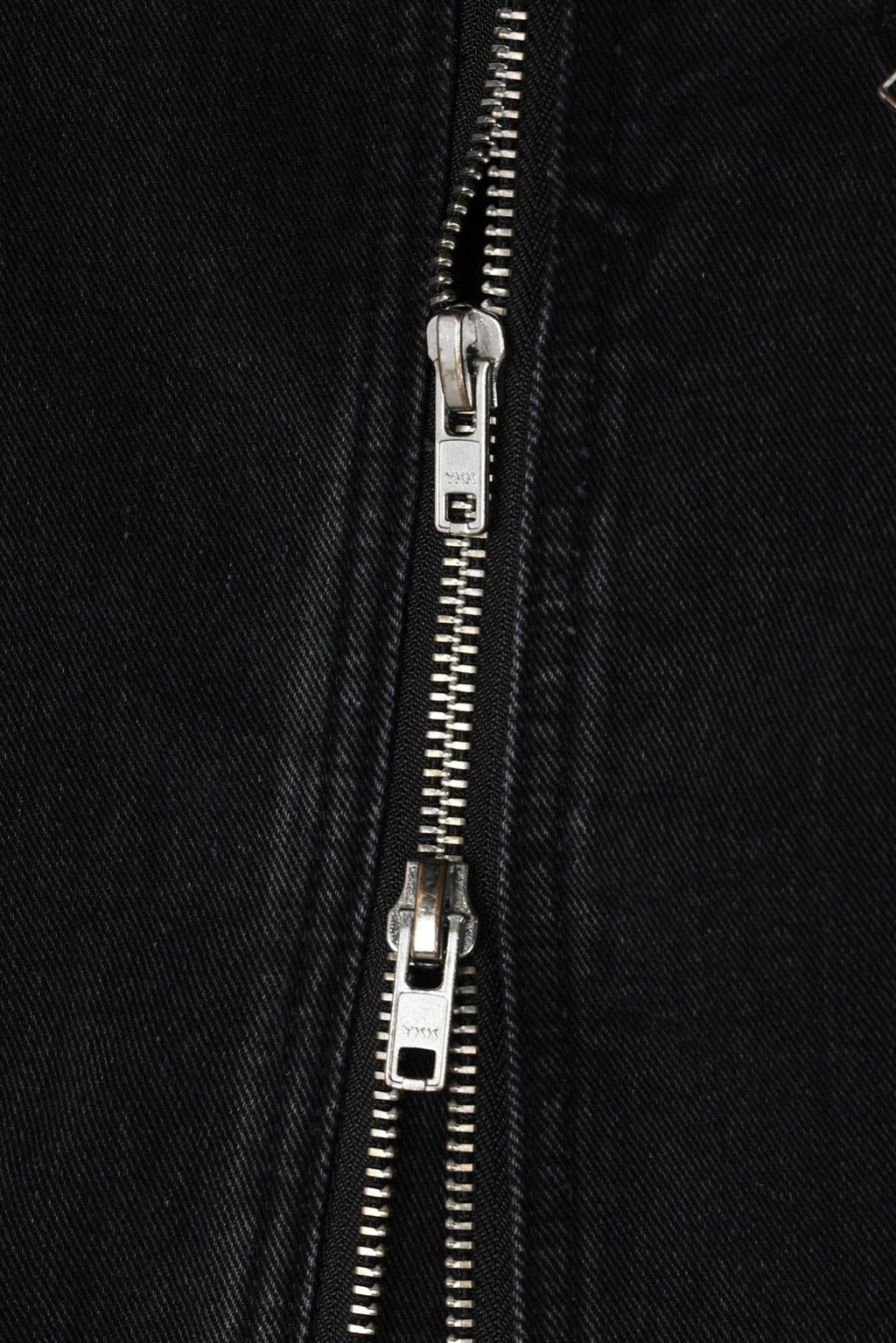 立領機車牛仔外套