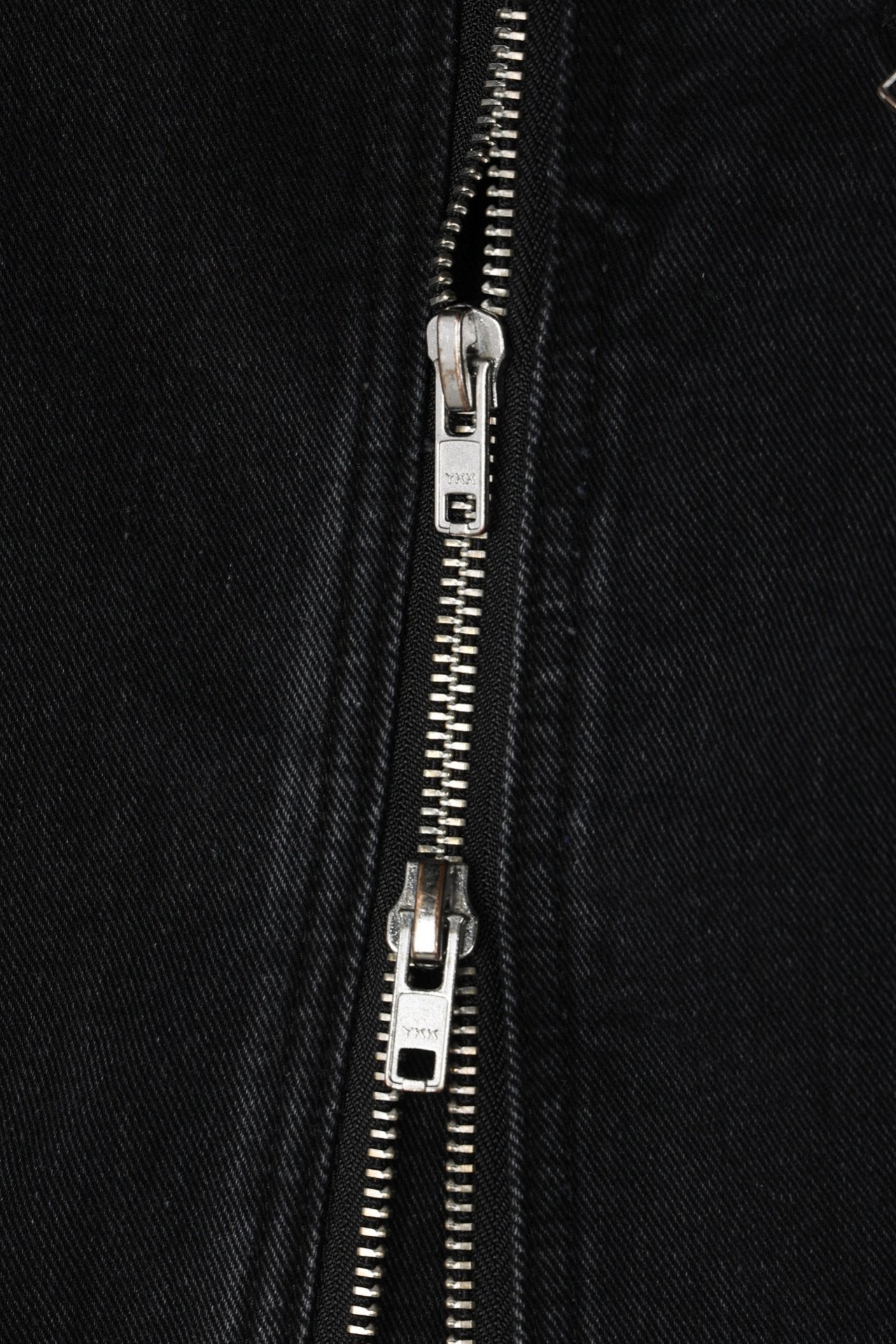 立領機車牛仔外套