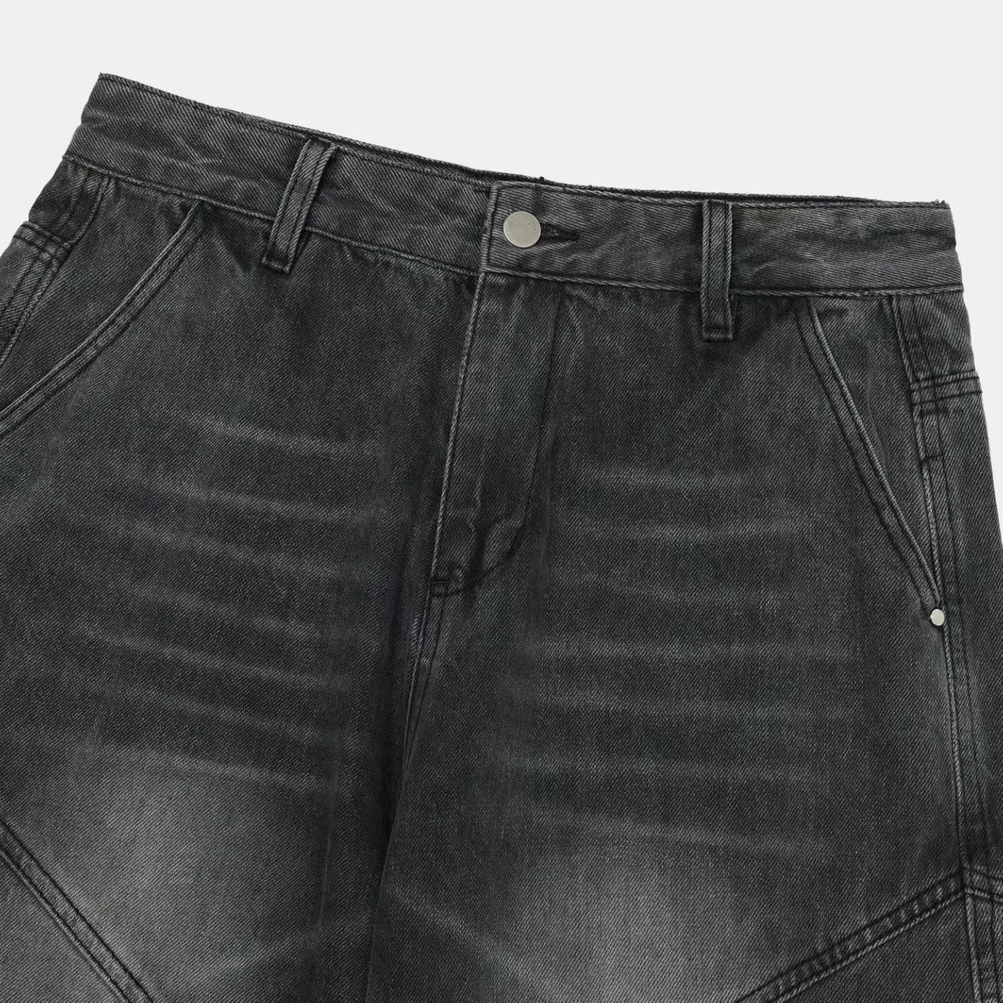 垂墜感Baggy牛仔寬褲