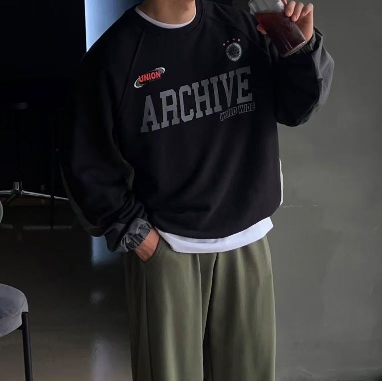 👦🏻👧🏻可穿 - ARCHIVE長袖衞衣