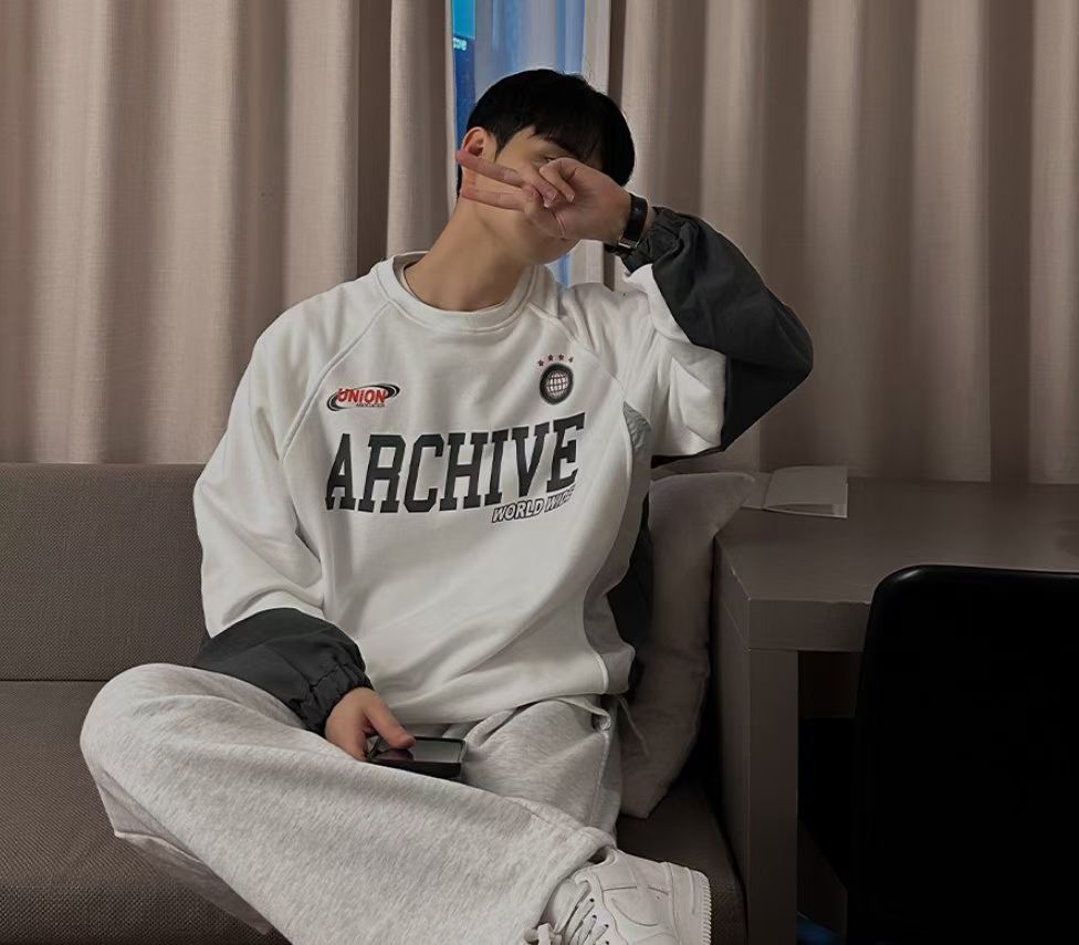 👦🏻👧🏻可穿 - ARCHIVE長袖衞衣