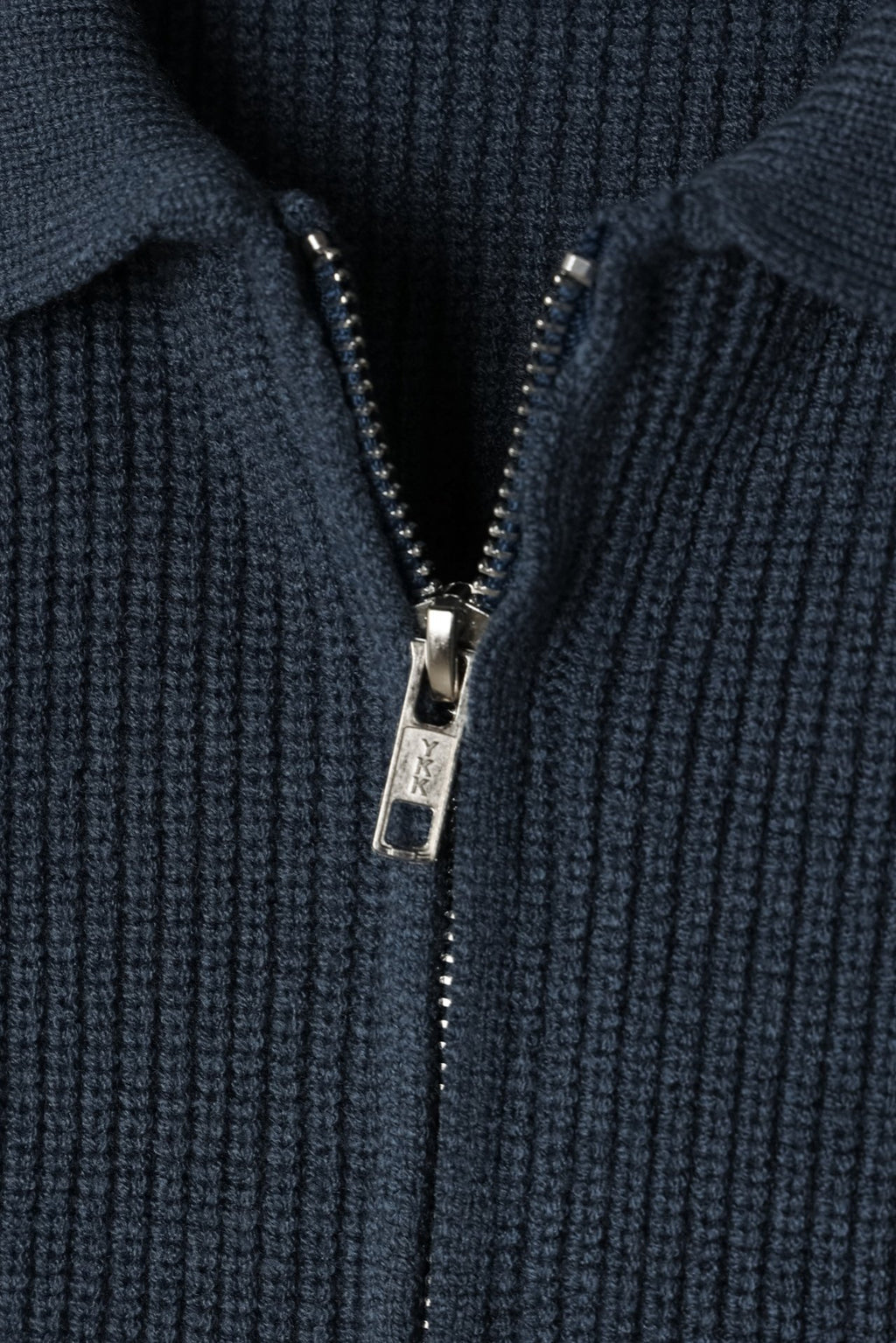 半拉鍊長袖針織冷衫